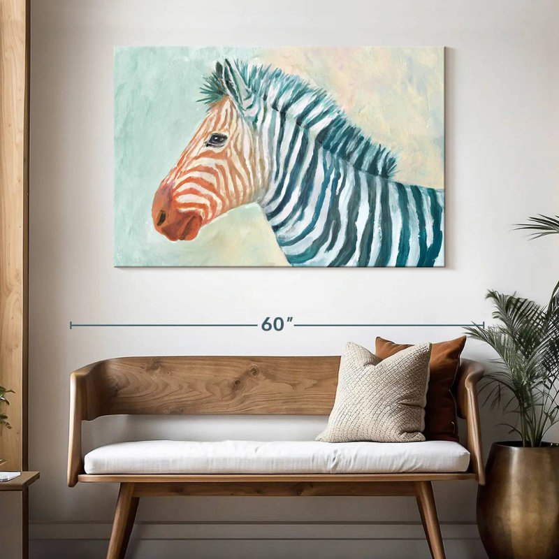 Zebra's Secret, 32" H x 48" W