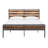 Iron Platform Bed-69490258-69490259