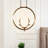7.9-Inch Led Antler Bedside Pendant