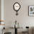 Black Irregular Pendulum Wall Clocks