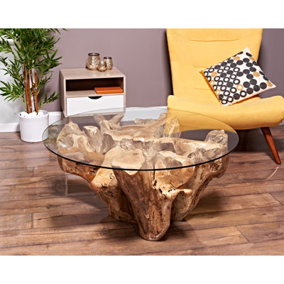 Mcneil Pedestal Coffee Table