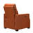 Gumesindo 31.50" Wide Genuine Leather Power Recliner-531428165