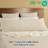 PHF 100% Cotton Waffle Body Pillowcase with Zipper, 1 Pack Soft Skin-Friendly and Breathable Pillow Sham for Bed-124279008-124279009