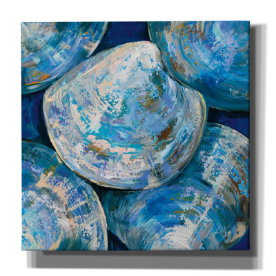 «Blue Cherry Stones» par Jeanette Vertentes, art mural sur toile