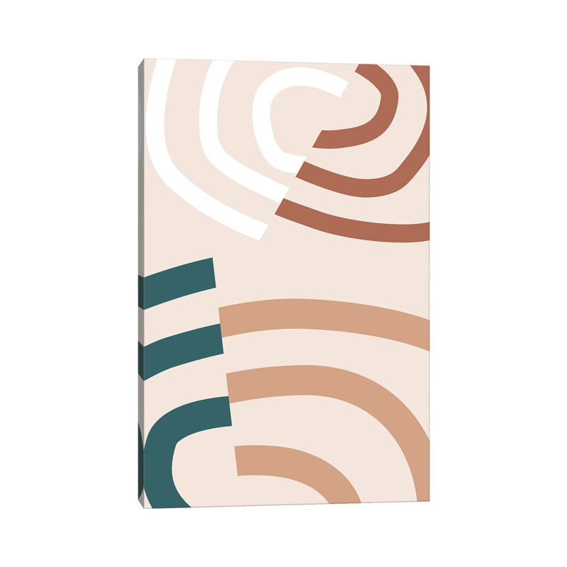 Linea VIA - Print on Canvas, 66.04 cm H x 45.72 cm W x 1.91 cm D, Wrapped Canvas