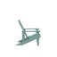 Jaelyn Acacia Foldable Outdoor Adirondack Chair With Ottoman-849037751