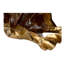 Rustic Gold Aluminum Leaf Sculpture
