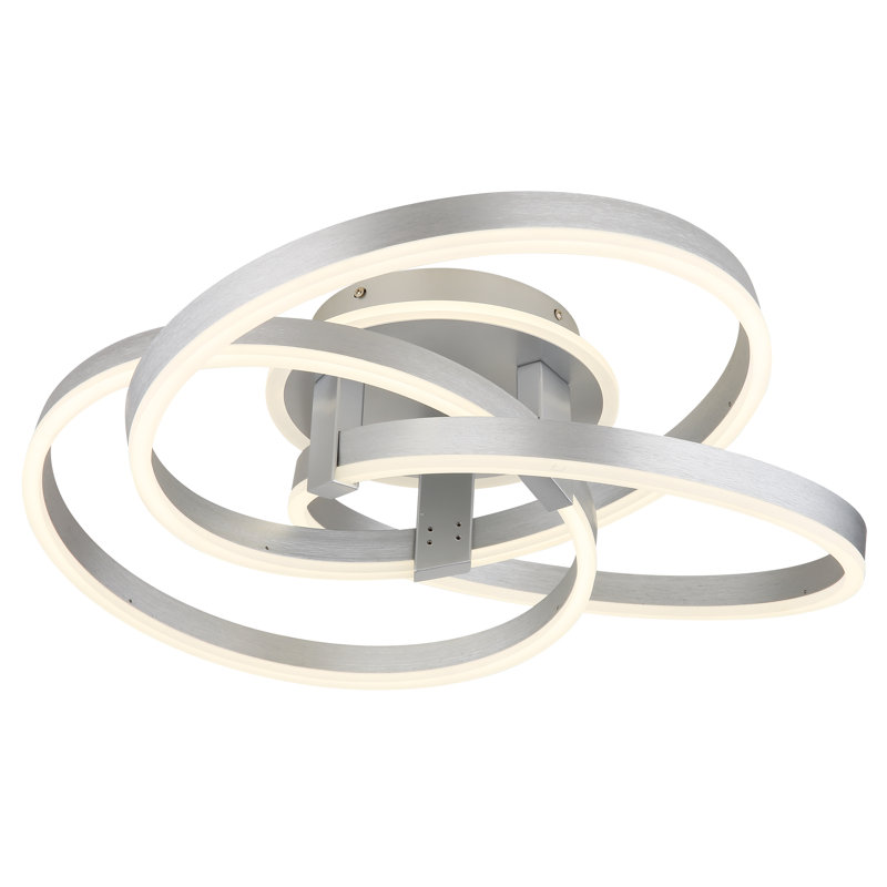 Consuela LED Flush Mount,  Brushed Nickel, Brushed Nickel