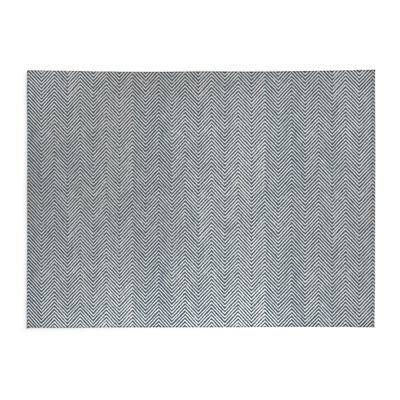 Chevron Groove Office Mat