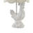 23" Bronze Resin Rooster Table Lamp With Linen Shade-406963702-406963703