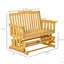 Banc oscillant pour 2 personnes Outsunny