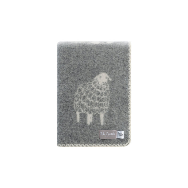 Grey Sheep Mima Medium Wool Blanket
