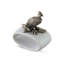Morning Hunt Stoneware with Pewter Pheasant Napkin Ring