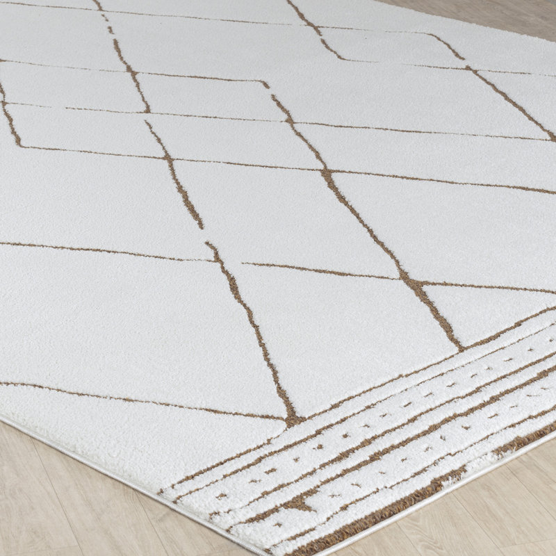 Geometric Area Rug, Rectangle 200 x 275cm