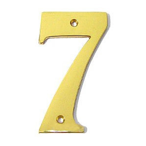Villa 2.63'' H Metal House Number