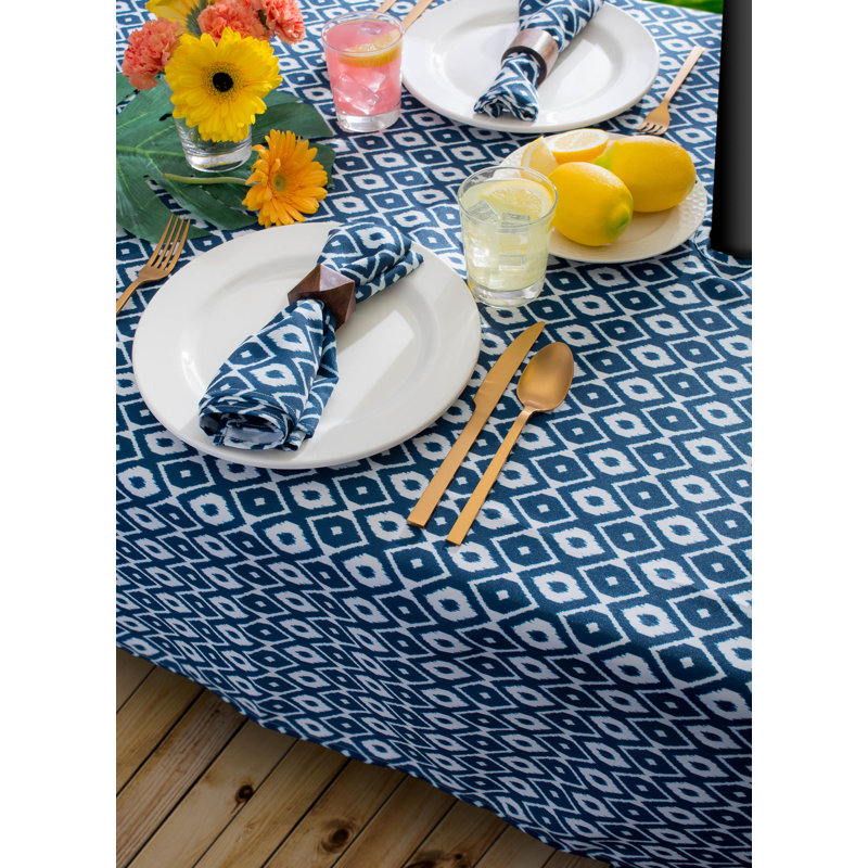 Andino Outdoor Zipper Umbrella Tablecloth, 84" L x 60" W