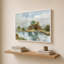 Rivière et nuages par Silvia Vassileva - impression sur toile-130837882-130837889