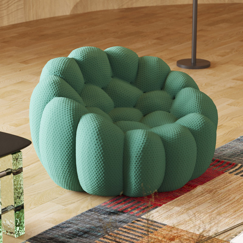 Bubble Modular Sofa Single Seat, Green