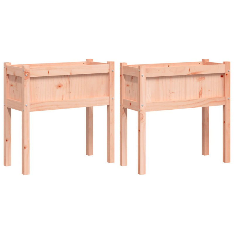 Brigita Wood Planter Box, Cherry, 2
