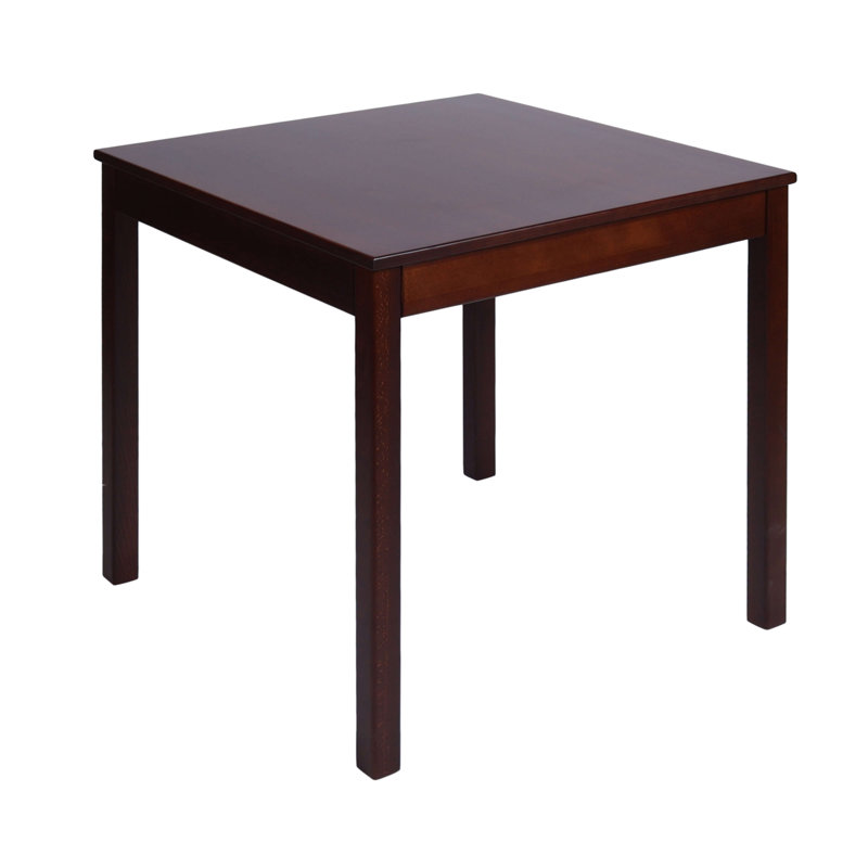 Sabian Square 75cm L x 75cm W Dining Table, Brown