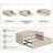 Upholstered Daybed With Pop Up Trundle-1044539853