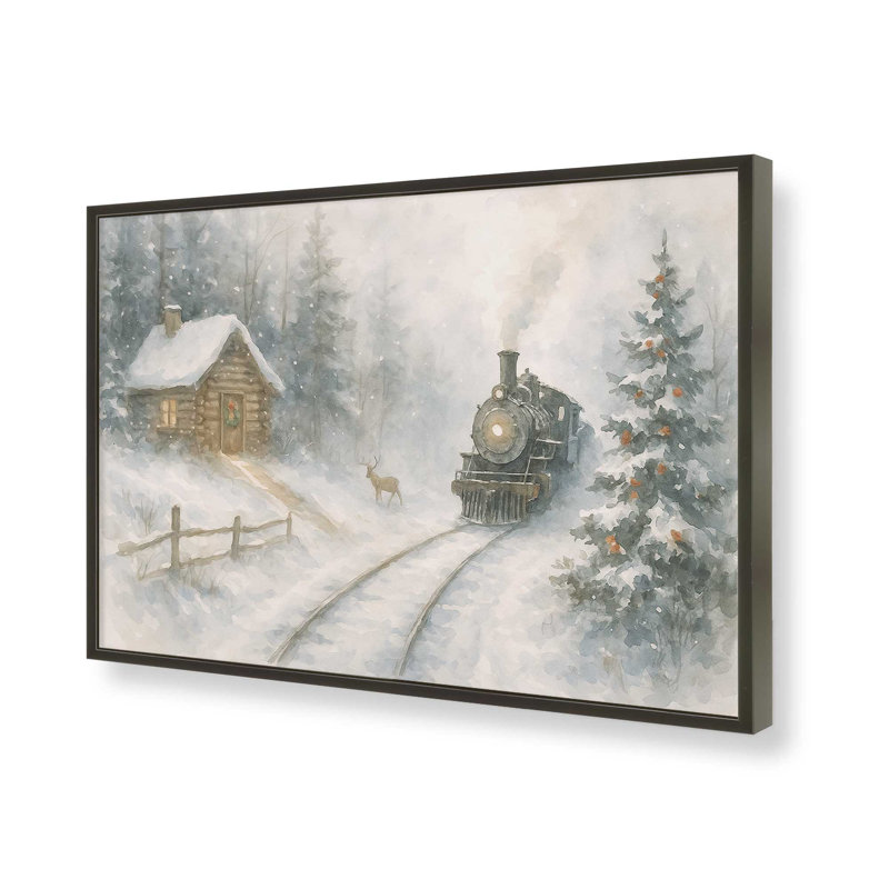 Whistle of Winter, reproduction d'art, 16 po x 20 po, Noir satiné