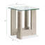 Table basse rectangulaire avec table de bout-1411499609