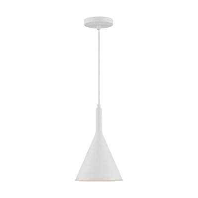 Luminaire suspendu conique à 1 lumière Laroche