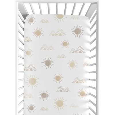 Drap-housse pour lit de bébé Desert Sun