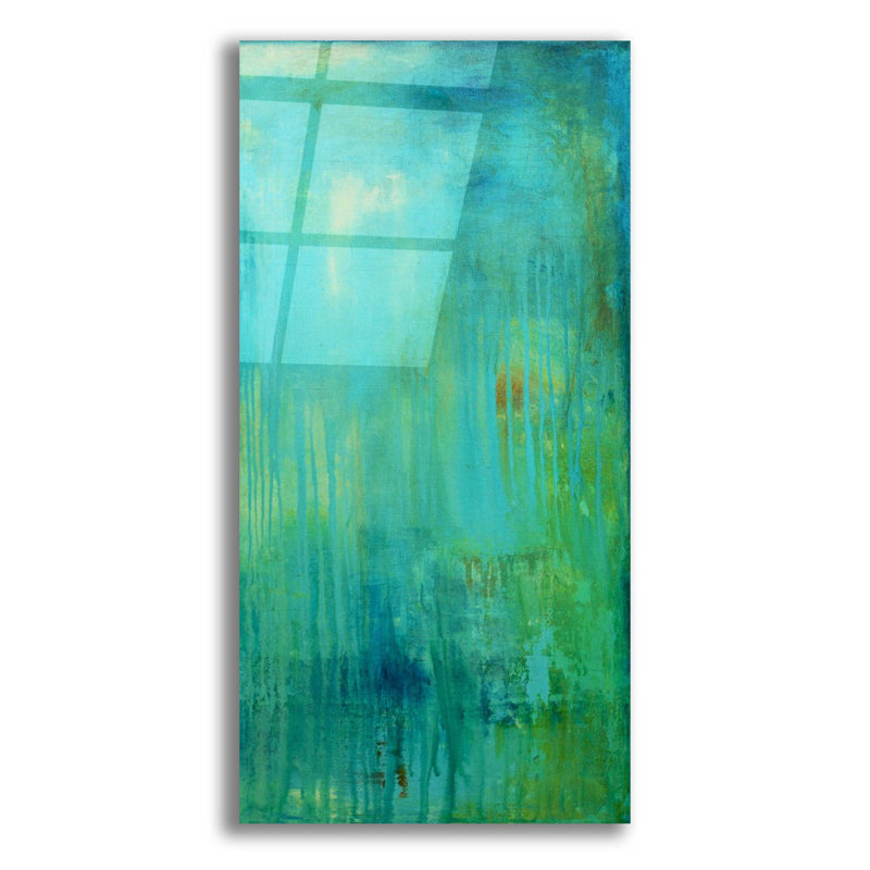 «Blue Mountain Rain II» par Erin Ashley, H 24 po x l 12 po x P 0,2 po