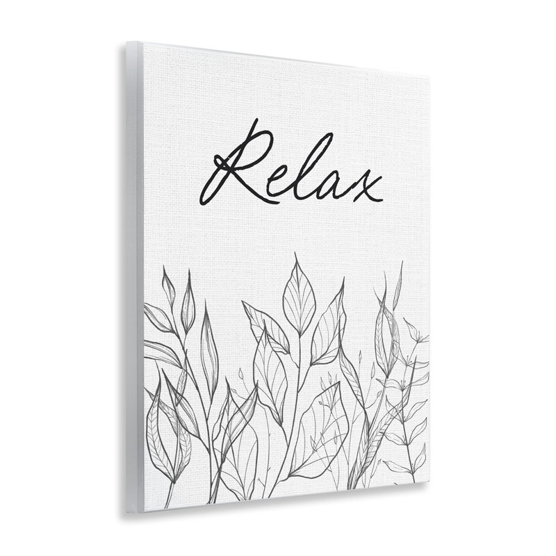 Détendez-vous avec la plaque murale à contour de feuilles, design par Lettré et doublé
