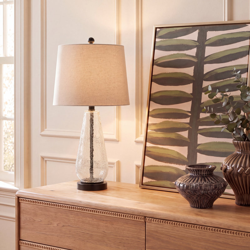 Glass Table Lamp