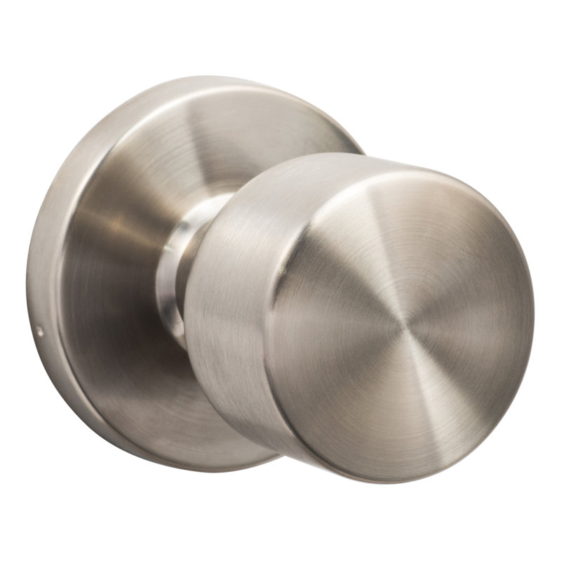 Ensemble de faux boutons Bergen, Acier inoxydable satiné