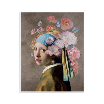 «Classic Portrait with Flowers» par Reinders