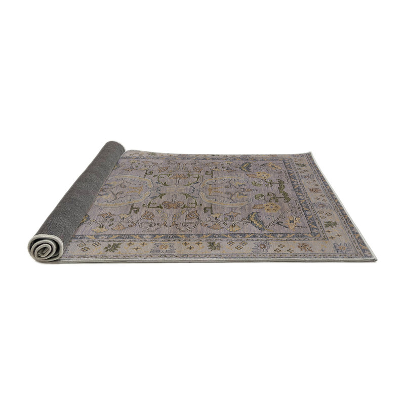 Tapis oriental gris, Rond 8 pi