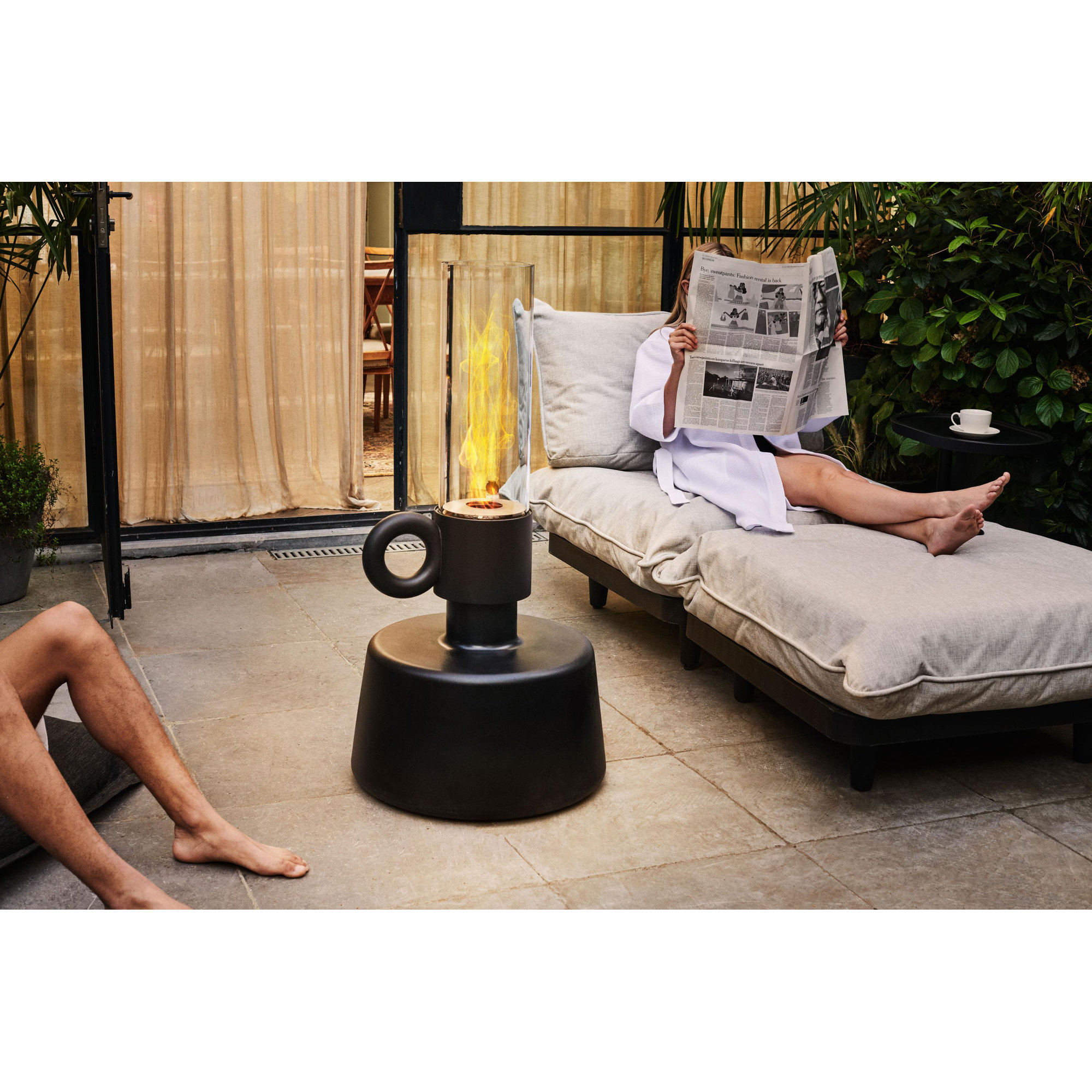 Paletti Outdoor Patio Modular Seat, Sahara