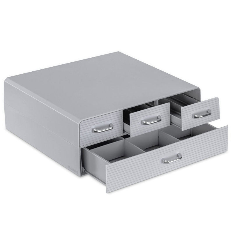 Eugenia Capsule Holder For U.A. 96 Nespresso Capsules - Storage With 4X Drawer For Coffee Capsules - Capsule Container Drawer Box