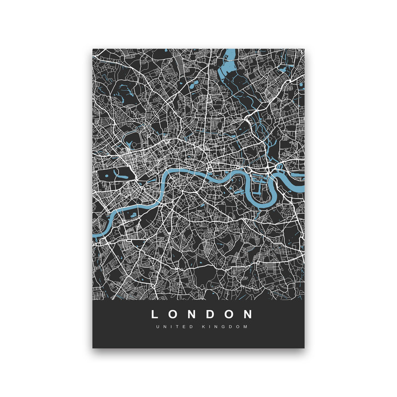 London III - Print, Wrapped Canvas, 42cm H x 30cm W x 1cm D