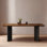 Nordic style rectangular dining table