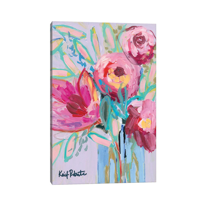 Summer Blooms by Kait Roberts - Wrapped Canvas Print, 101.6 cm H x 66.04 cm W
