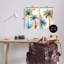 «Watercolor Splash Towering Palms», ensemble de 2 plaques murales par Kim Allen-792274621