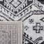 Tapis ivoire / noir Tulum 285-1368991174