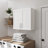 Whiffen Wall Cabinet with Panel Doors 12.75" D x 32" W x 30" H