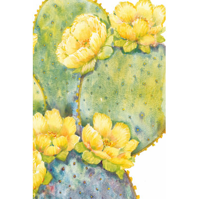 Cactus sur argent II