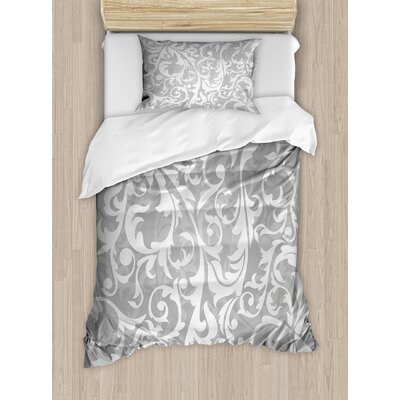 Victorian Style Duvet Cover Set -  Ambesonne, nev_24105_twin