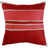 Oatmeal Linen Fabric in Red/Strawberry