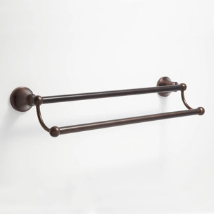 Oil Rubbed Bronze Bathroom Towel Rack Brass Wall Mount Modern Single Towel  Bar