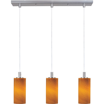 Luminaire suspendu 3 lumières Carte