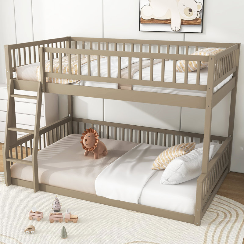Ensemble de lit superposé Montrose avec design détachable et bois de pin massif