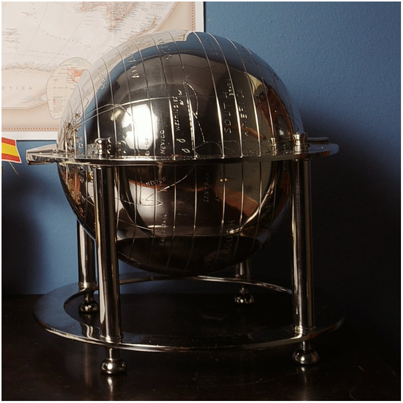 Globe en aluminium